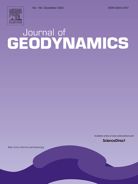 Go to journal home page - Journal of Geodynamics